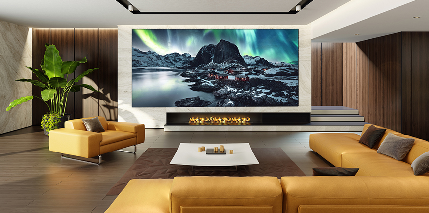 Go big and bigger with Barco home cinema