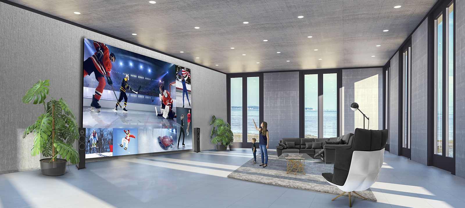 LG DVLED ‘Extreme Home Cinema’ Wall-Sized Display Line Redefines the Luxury Home Theater Experience