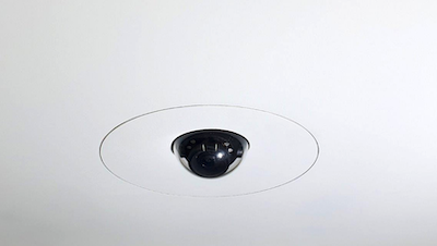 How to hide dome surveillance cameras in plain sight