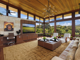 Smart home installation by Pacific Audio Communications for Honolulu