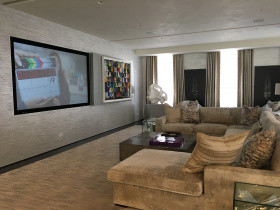 Smart home installation by Electronic Lifestyles for Hamptons