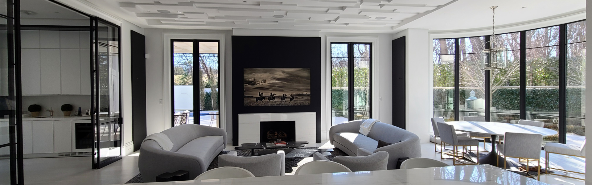 Smart home installation by Innovative Audio and Video for McLean