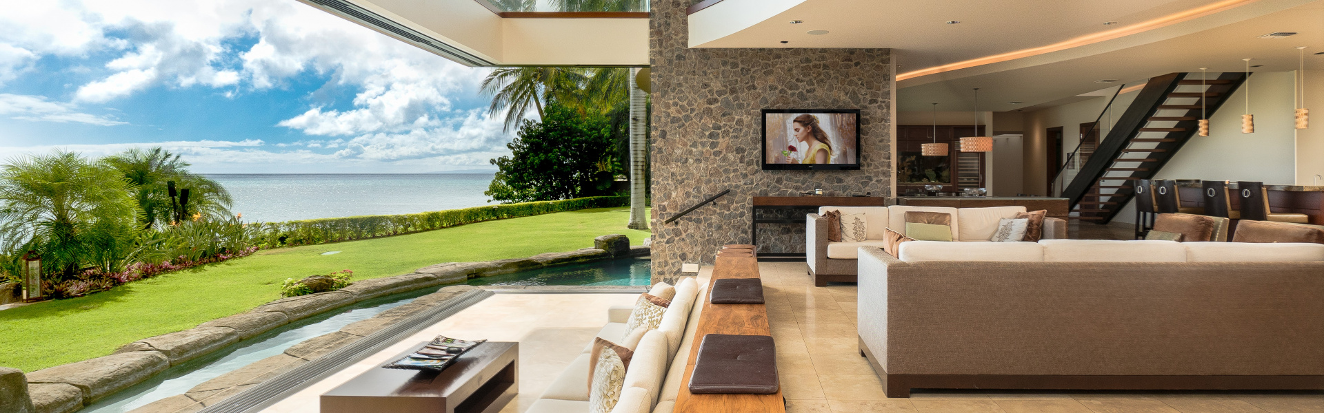 Smart home installation by eDesign Group for Maui
