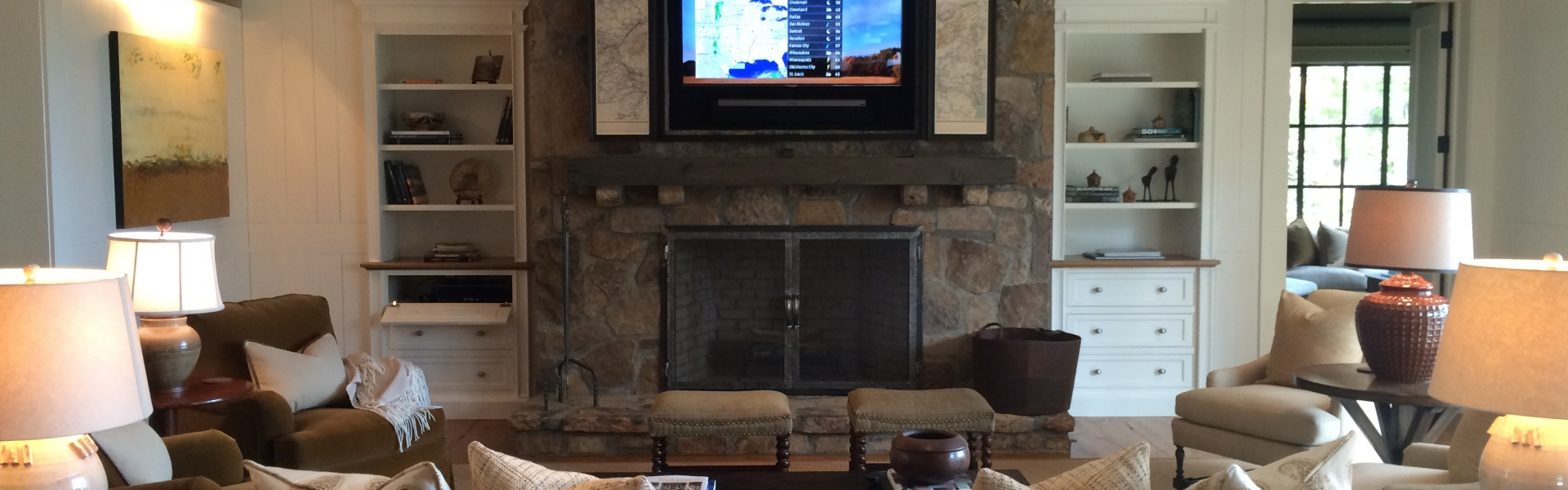Smart home installation by @Home Audio Video Technology for Knoxville