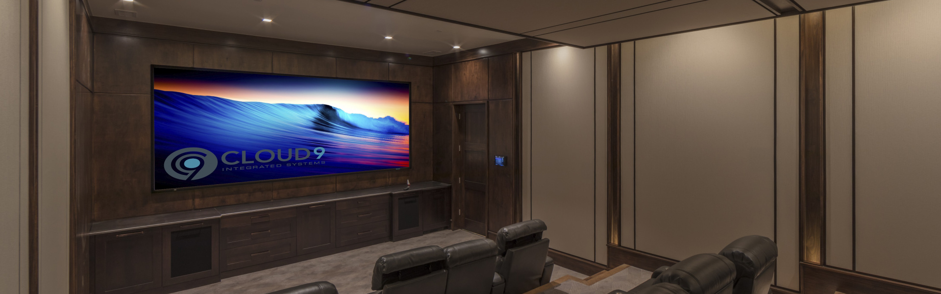 Smart home installation by Cloud 9 Integrated Systems for Vail